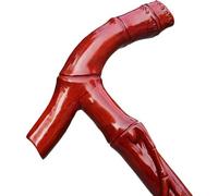 Handcrafted Scorched Handle, Handcrafted Bamboo Ornament Wood Walking Cane Multicolor 27-36 inch(Brown,70cm/27.6in)