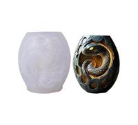 Handcrafted Silicone Snake Mold Texture for Unique Resin Art Creations Decorative Planter and Present Making Relief Mold for Resin