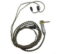 Handcrafted Silver Plated For MMCX Cable with For Braided Four Strand Design for Maintaining Signal and Physical