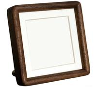 Handcrafted Solid Wood Frame 5.5x8.4cm Black Brown(Black Walnut A)