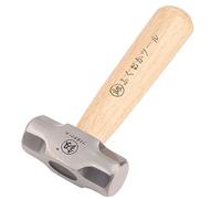 Handcrafted Solid Wood Short Handle Octagonal Hammer High Carbon Steel Head Solid Wood Handle Hammer for Secure Inlay