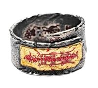 Handcrafted Textured Band Rings Traditional Chinese Type Design Flexible Opening Suitable for Daily and Party Wear Chinese Inspired Copper