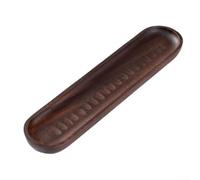 Handcrafted Walnut Wood Snack Tray Japanese Style Asymmetric Irregular | Includes Walnut and Acacia Wood Options Natural Urushi Lacquer for surface Available in Seven Sizes for Flexible