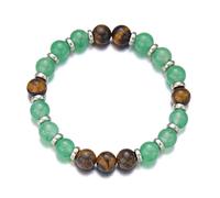 Handcrafted with unique stone beads geometric style, seeking to express and personalize the beauty of nature