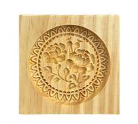Handcrafted Wood Cookie Retro Kitchen Tool Nonstick Surfaces for Baking and Decorative Dessert Creation User Friendly Cookie Cutter
