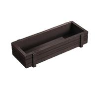 Handcrafted Wood Succulents Planter Pots Container Storage Box For Kids Room Desk Organizers Portable Design Dry Environment Succulents Pot