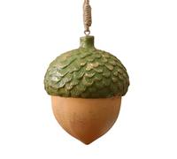 Handcrafted Wood Tower Shape Christmas Tree Decorations Safe Easy to Hanging Indoor Outdoors Holiday Party Easy Hanging Holiday Decors