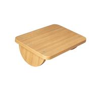 Handcrafted Wood Under Desk Foot Stool Designed for Offices Comfort and Postures During Long Work Hours Wooden Rocking Foot Stool