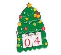 Handcrafted Wooden Christmas Countdown Calendar With Numbered Tiles Family Holiday Activity Decor For Home Shelf Family Advent Calendar