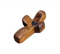 Handcrafted Wooden Cross My Heart, Wood Crosses Fidget, Cross My Heart Wooden, Hand Stress Cross, Held Relief Pocket Cross