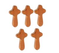 Handcrafted Wooden Cross My Heart, Wood Crosses Fidget, Cross My Heart Wooden, Hand Stress Cross, Held Relief Pocket Cross