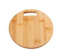 Handcrafted Wooden For cutting Board for Food Service at Home Picnics Camping Trips and Small Space Cooking Setups (circle)