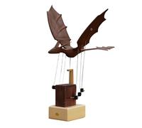 Handcrafted Wooden Mechanical Dragon, Kinetic Flying Dragon Desk Decor with Dynamic Motion, Fantasy Desktop Display Ornament in Beech or Walnut,Kinetic Art for Adults, Desktop Decoration