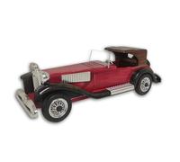 Handcrafted Wooden Model Car - Vintage Classic Collectible Car Ornament for Home and Office Display, Elegant Decorative Gift for Vehicles Enthusiasts, Collectors, Desk Décor and Automotive Lovers