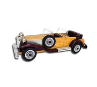Handcrafted Wooden Model Car - Vintage Classic Collectible Car Ornament for Home and Office Display, Elegant Decorative Gift for Vehicles Enthusiasts, Collectors, Desk Décor and Automotive Lovers