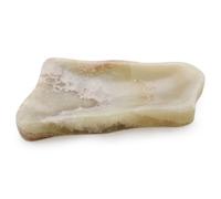 Handcrafted Yellow Onyx Soap Dish - Unique Natural Stone Collection