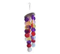 Handcrafts Rainbow Capiz Shells Windchimes Coastal Styles Decors For Indoor And Outdoor Garden Hanging Ornament