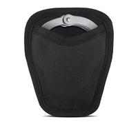 Handcuff Case Open Top, Handcuff Holster/Holder Nylon Handcuff Pouch for Belt Law Enforcement Security Officer Cuff Case for Duty Belt Reliable Fits for Standard Chain/Hinge Handcuffs