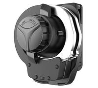 Handcuff Holster for Duty Belt, Cuff Holder Hand Cuff Pouch Fit Chain | Hinged | Folding Cuffs, Law Enforcement Open Top Cuff Case for ASP | S&W | CTS Peerless Handcuffs, for Police Security Officer