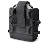 Handcuff Holster, Handcuff Pouch for Duty Belt/Police Vest, Handcuffs Case Fit Asp/Hinged/Chain/Folding Rigid Handcuffs, Quick Release Cuff Holder