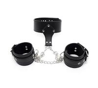 Handcuffs + Neck Sets, Adjustable Handcuffs, Handcuffs with Neck Sets, Handcuffs, Handcuffs, Tie Down Neck Sets, Neck Sets, Adult Erotic Products