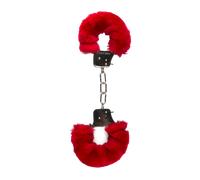 Handcuffs with Plush Red