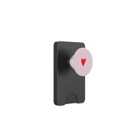 Handdrawn Minimal Simple Heart Symbol Art Desin PopSockets PopWallet for MagSafe