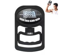 Handeful Dynamometer, Electronic Grip Strength Tester with Adjustable Handle Length & Large Screen Display, Maximum Load Capacity 180 Kg, for Sports Training, Home Use and Fitness