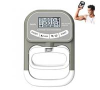 Handeful Dynamometer, Electronic Grip Strength Tester with Adjustable Handle Length & Large Screen Display, Maximum Load Capacity 180 Kg, for Sports Training, Home Use and Fitness