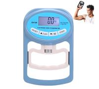 Handeful Dynamometer, Electronic Grip Strength Tester with Adjustable Handle Length & Large Screen Display, Maximum Load Capacity 180 Kg, for Sports Training, Home Use and Fitness
