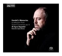HANDEL/AL AYRE ESPANOL/BANZO: HANDEL'S MEMORIES: SELECTION FROM GRAND CTOS - CD