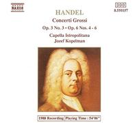Handel – Concerti Grossi, Op.3 – NAXOS