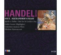 Handel Edition : Vol.7 Saul ; Alexanders feast ; Apollo e dafne ; Giulio Cesare highlights