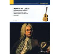 Handel for Guitar: 33 Transcriptions for Guitar by Martin Hegel (English) Paperb