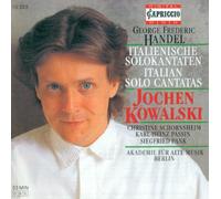 HANDEL,GEORGE FRIDERIC - Italian Solo Cantatas
