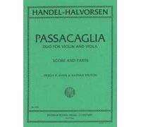 Handel/Halvorsen Passacaglia Violin and Viola Score and Parts Frieda R. Davis and Nathan Stutch