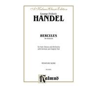 Handel Hercules 1745 Ms: For Soli, Chorus, And Orchestra with German And English Text (A Kalmus Classic Edition)