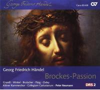 HANDEL / KAMMERCHOR / CARTUSIANUM / NEUMANN - Brockes Passion