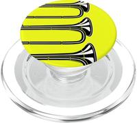 Handel Messiah Baroque Trumpets for Natural Trumpet Player PopSockets PopGrip for MagSafe