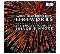 Handel: Music for the Royal Fireworks - Original Version 1749; Concertos, etc /Pinnock