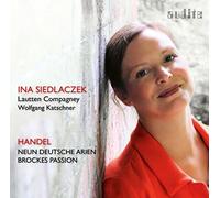 George Frideric Handel : Handel: Neun Deutsche Arien/Brockes Passion CD (2017)