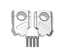 Handel Risers | Aluminium Alloy Handlebar Riser | Adjustable 25mm Motorcycle Pole Mounts for Improved Comfort and Control, Universal Fit for Sports Bikes, Cruisers and Touring Motorcycles