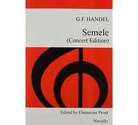 Handel: Semele (Abridged Edition) - Vocal Score