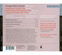 HANDEL: SONG FOR ST CECILIA'S DAY; LOOK DOWN, HARMONIOUS SAINT; CONCERTO GROSSO