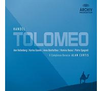 Handel - Tolomeo / Hallenberg, Gauvin, Bonitatibus, Basso, Spagnoli, Il Complesso Barocco, Curtis