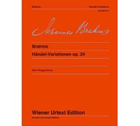 Handel Variations Op. 24: Edité d'après les sources par Jahnnes Behr. op. 24. piano.