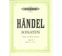 Handel: Violin Sonatas Volume 2 (Violin & Piano/Keyboard), Edition Peters EP4157B