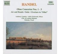 HANDEL/WARD/CAMDEN/CITY OF LONDON SINFONIA: OBOE CONCERTOS 1-3 - CD