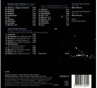 HANDEL: WATER MUSICK; TELEMANN: WASSERMUSIK NEW CD