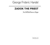 "Handel Zadok The Priest": Vocal Score: Corantion Anthem No.1